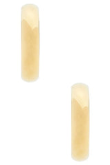 Staple Hoops Large Earrings