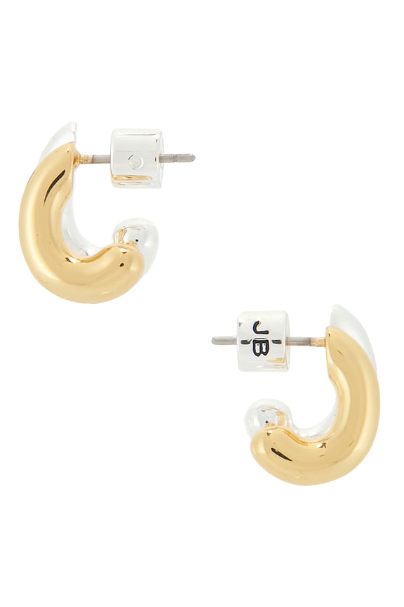 Mini Florence Two Tone Earrings