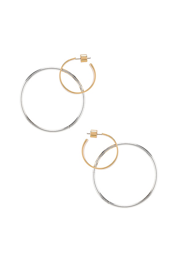 Imogen Hoop Earrings in Gold