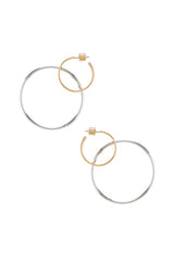 Imogen Hoop Earrings in Gold