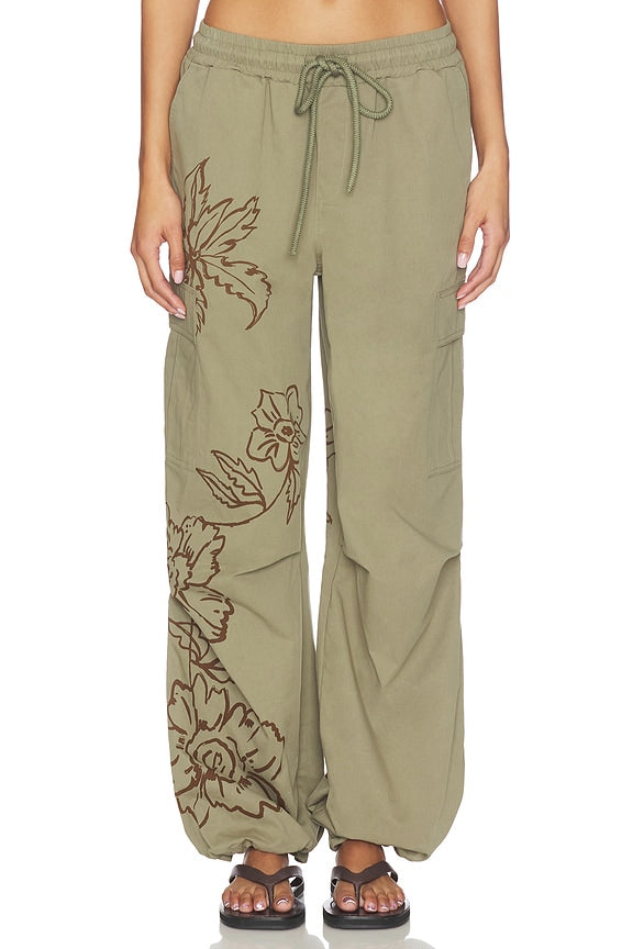 Cotton Parachute Pant