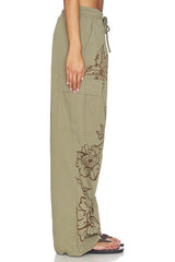 Cotton Parachute Pant