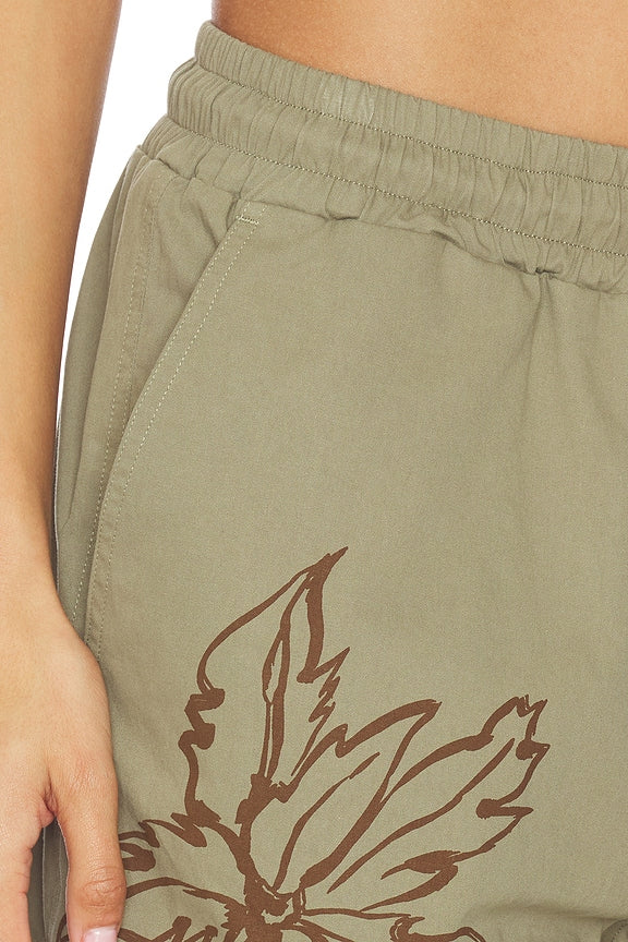 Cotton Parachute Pant