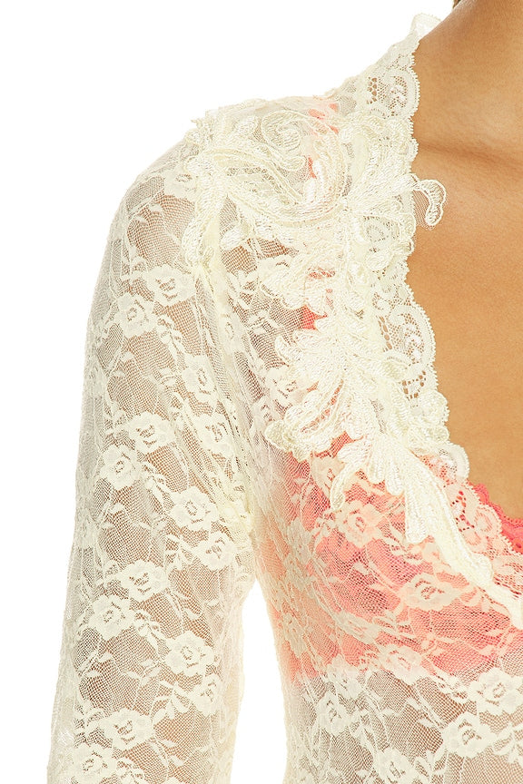 3/4 Sleeve Lace Dress