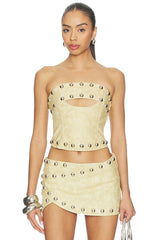 Corset With Oversized Studs