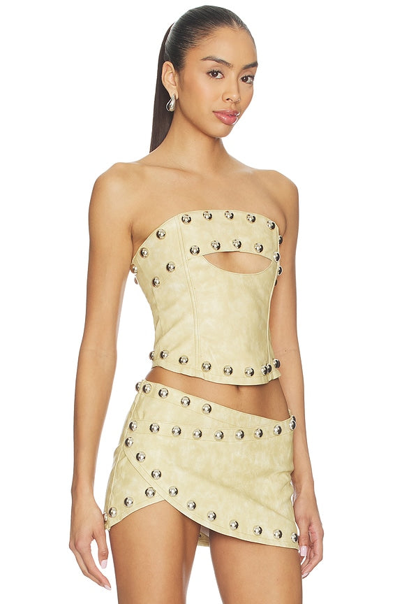 Corset With Oversized Studs