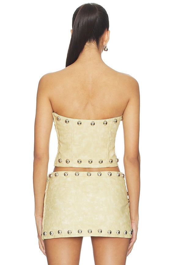 Corset With Oversized Studs
