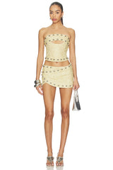 Corset With Oversized Studs
