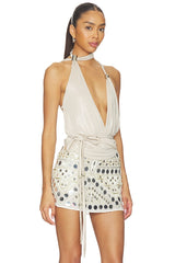 Strappy Halter Top