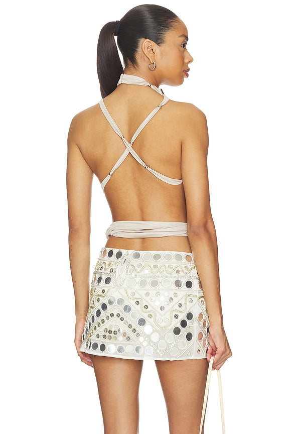 Strappy Halter Top