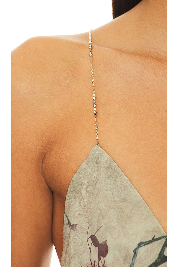 Super Cowl Neck Top With Straps