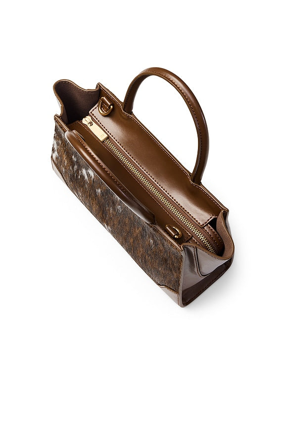 Juliette Winged Cow Print Crossbody