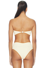 Crinkle Seawaters Bikini Top