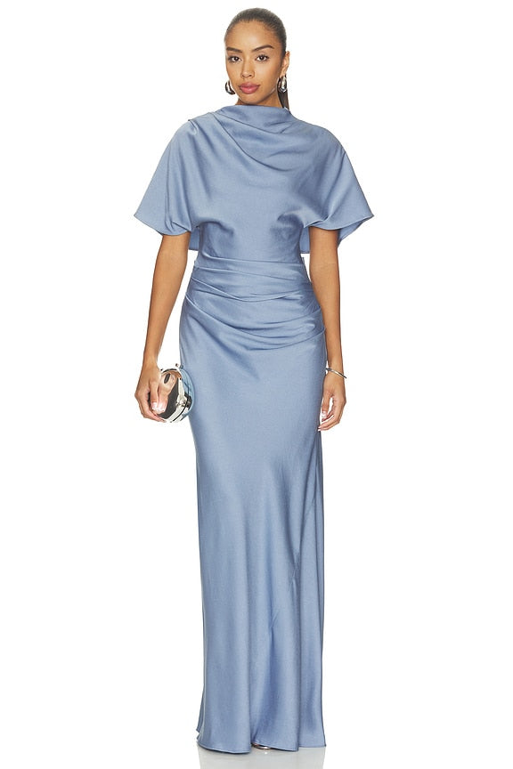 Annibelis Short Sleeve Gown