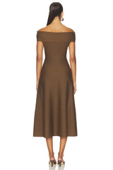 Camilla Off Shoulder Midi Dress