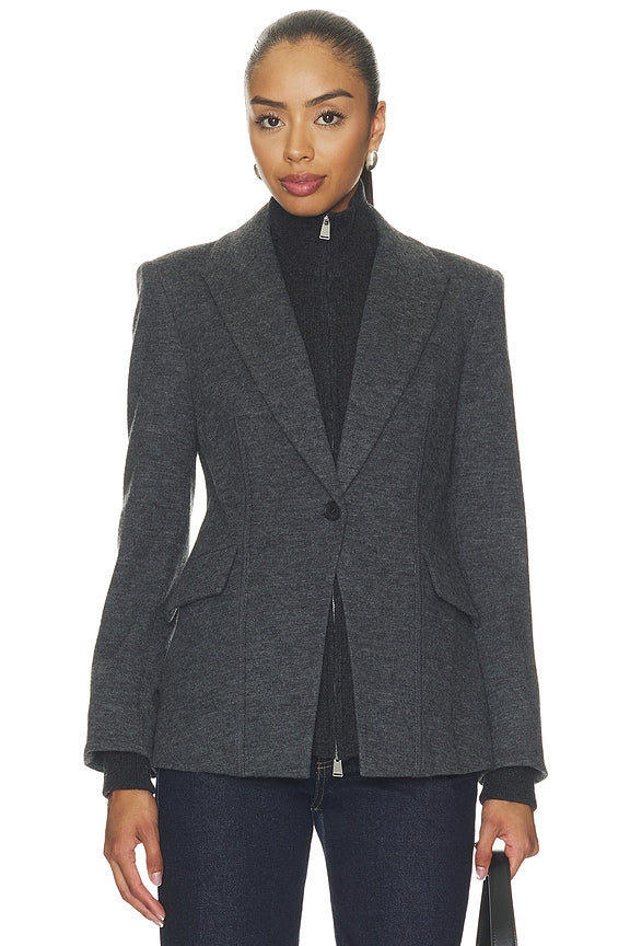 Auden Knit Combo Blazer