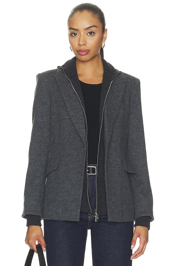 Auden Knit Combo Blazer