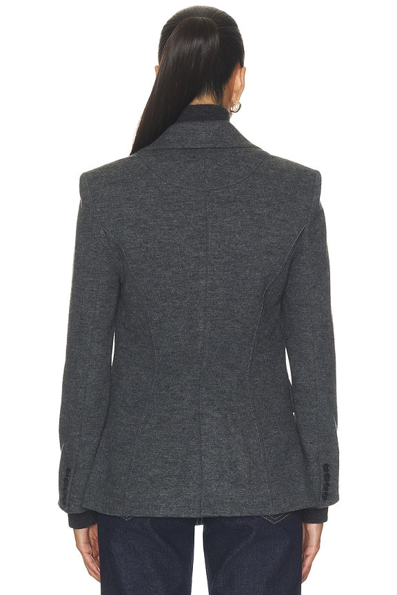 Auden Knit Combo Blazer