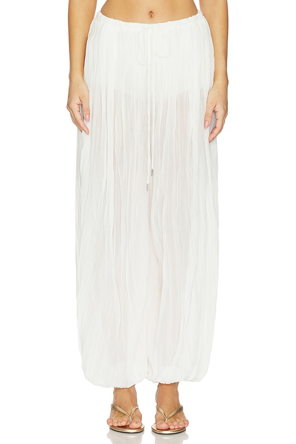 Afton Crinkle Jersey Balloon Pant