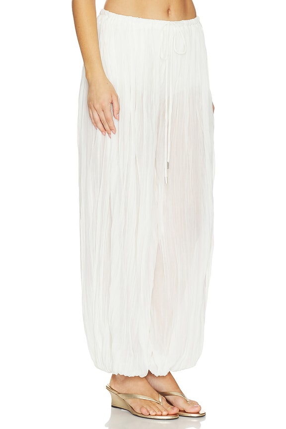 Afton Crinkle Jersey Balloon Pant