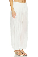 Afton Crinkle Jersey Balloon Pant