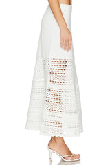 Westly Open Stitch Knit Skirt