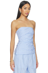 Emerson Ruched Bustier Top