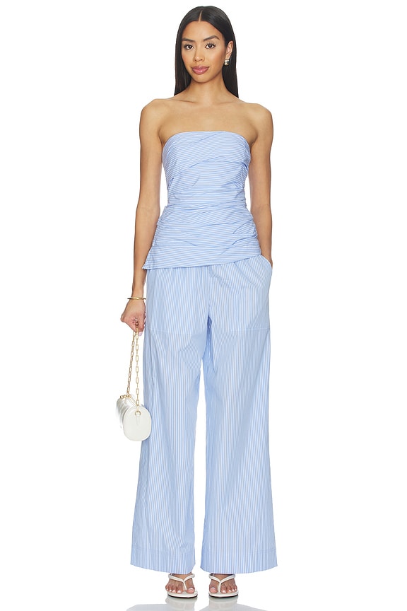 Emerson Ruched Bustier Top