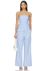 Emerson Ruched Bustier Top