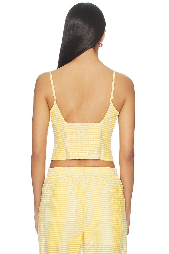 Lenora Bustier Top