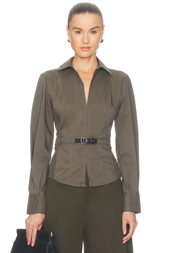 Loriel Belted Shirt