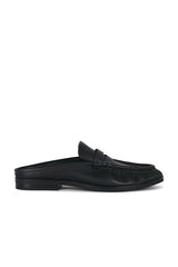 Dean Pebble Leather Loafer Mule