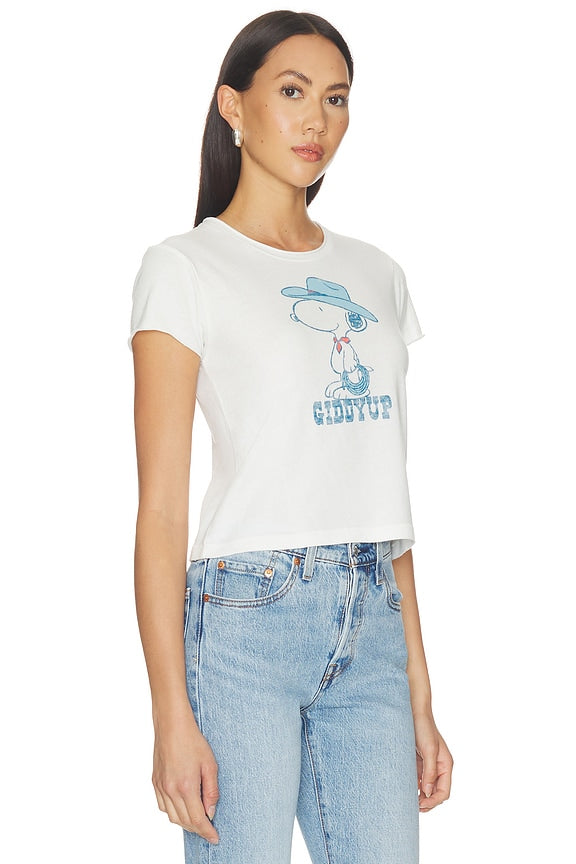 Giddy Up Snoopy Tee