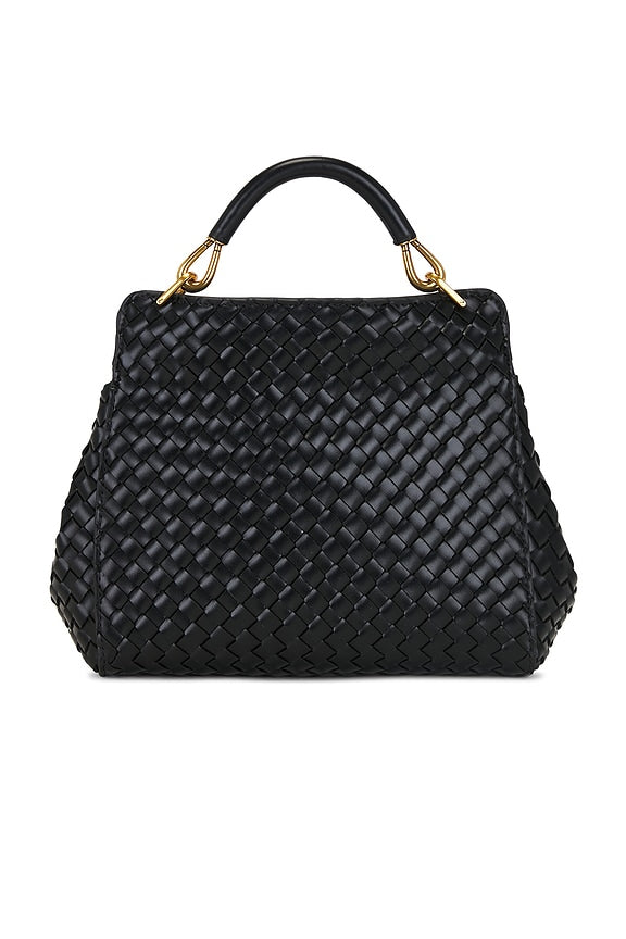 Lucia Classic Top Handle Woven Bag