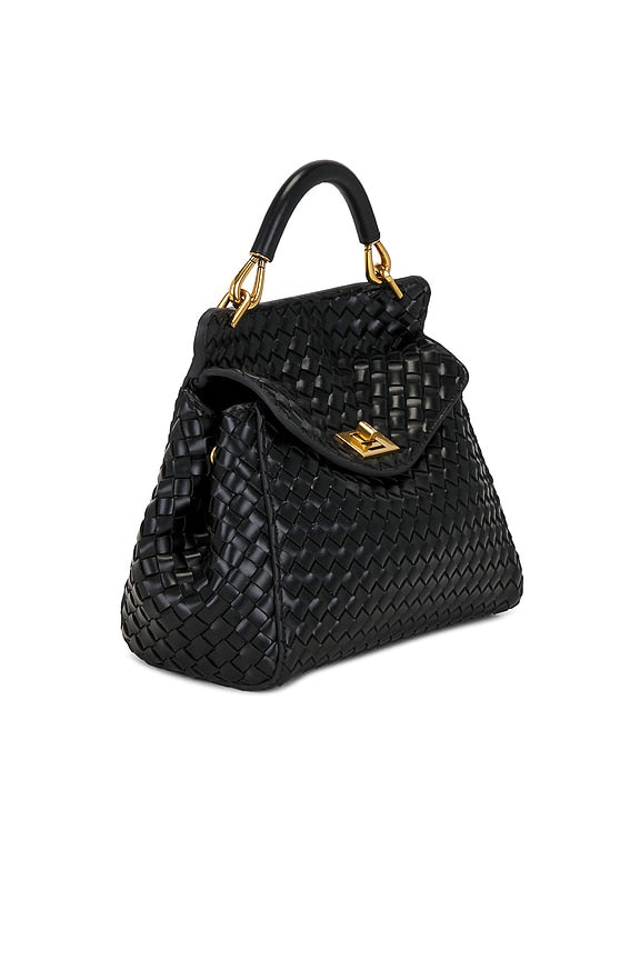 Lucia Classic Top Handle Woven Bag