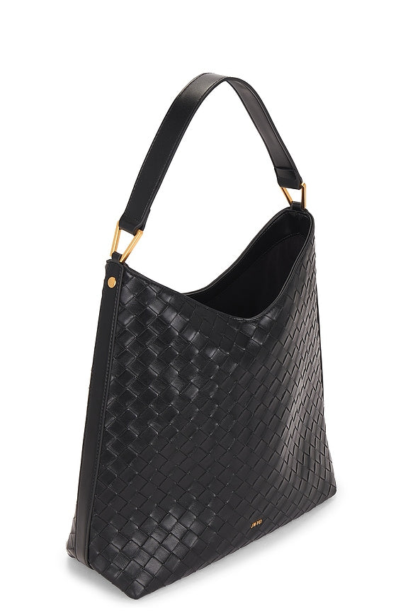 Aria Woven Texture Shoulder Bag