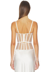 Illusion Bustier Top