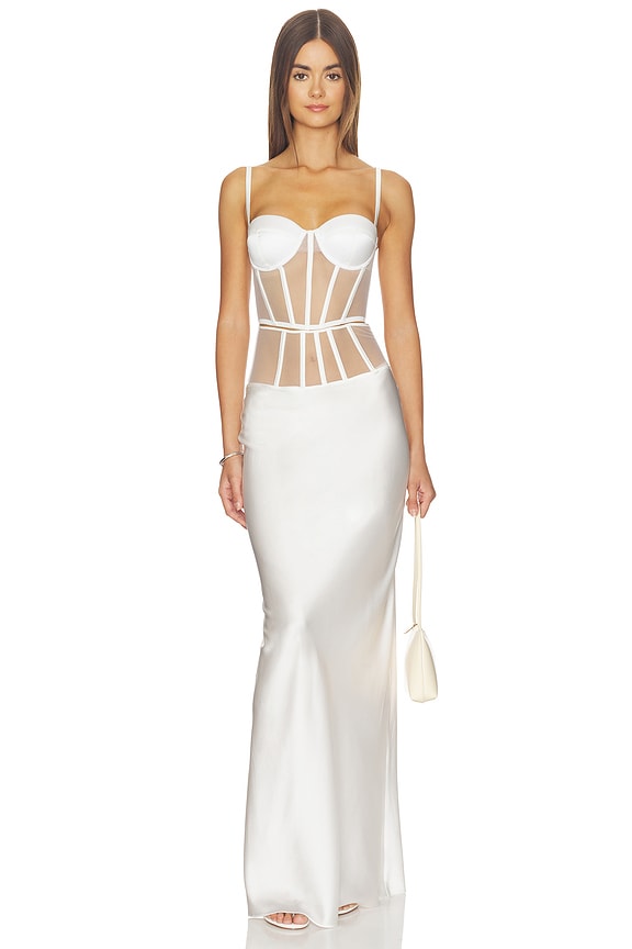 Illusion Bustier Top