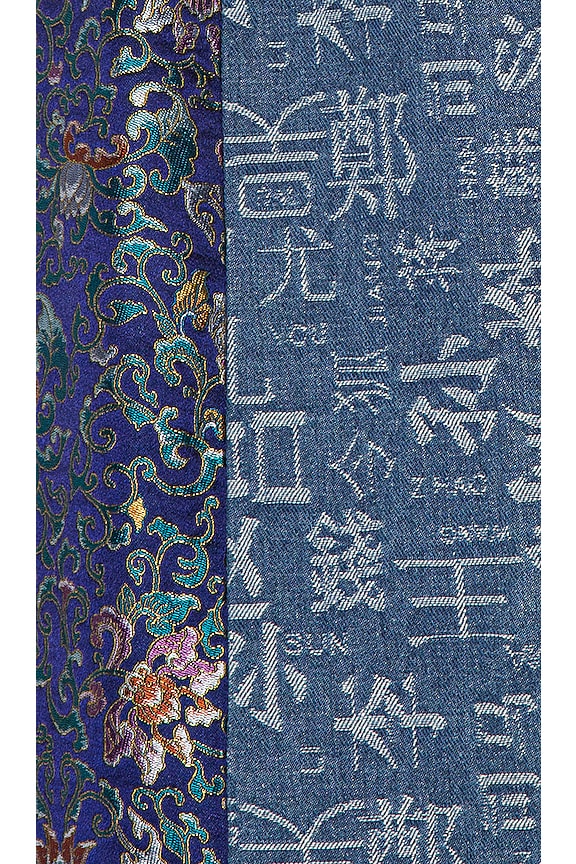 Denim Mini Combo Dress