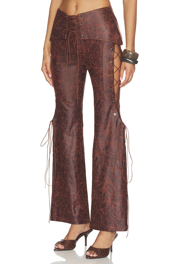 Lace Up Pant