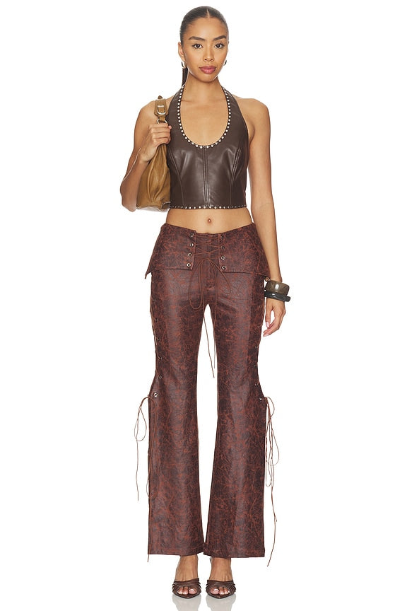Lace Up Pant