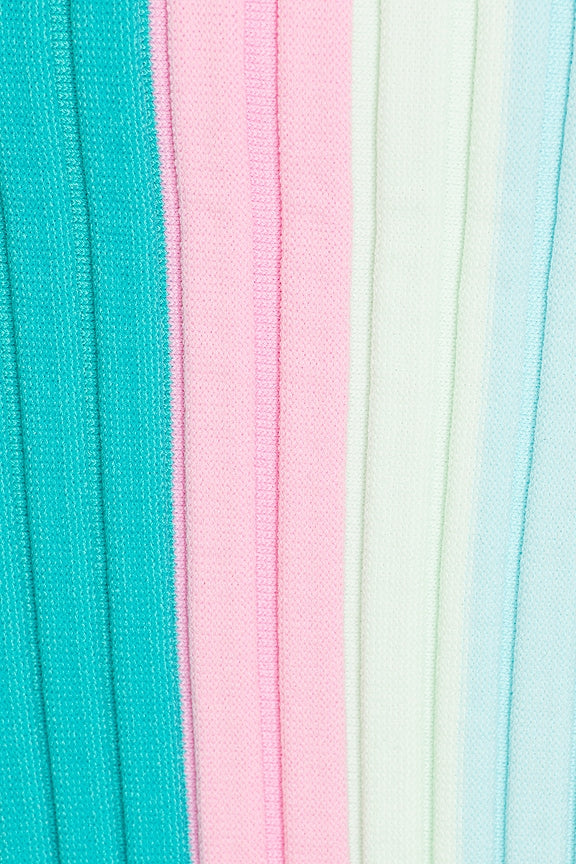 Rib Knit Mini Dress