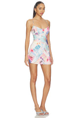 Ruched Top Mini Dress