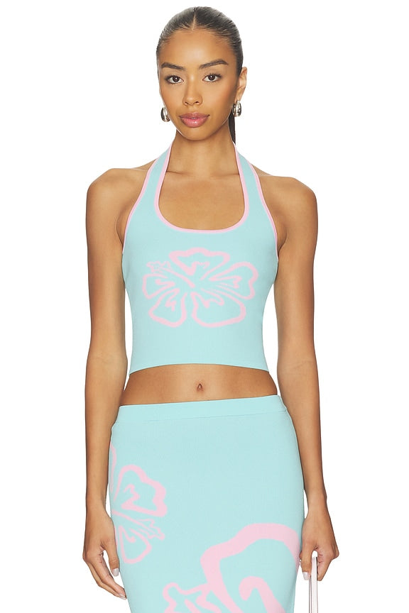 Knit Halter Top