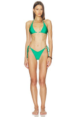 Ring Cheeky Tie Bikini Bottom