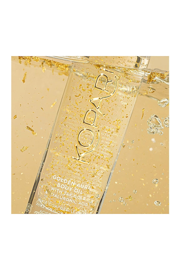 Golden Aura Body Oil With 24k Gold &amp; Hyaluronic Acid