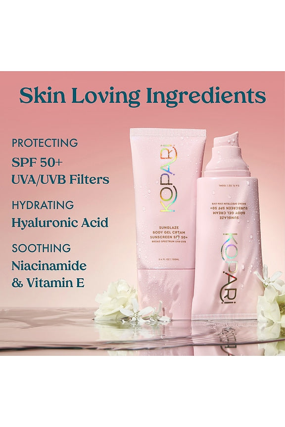 Sunglaze Body Gel Cream Sunscreen SPF 50+