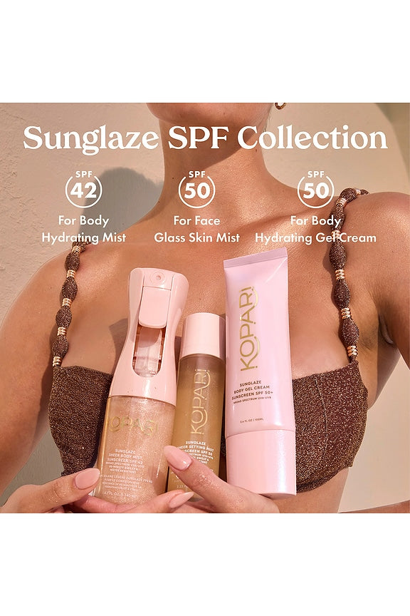 Sunglaze Body Gel Cream Sunscreen SPF 50+