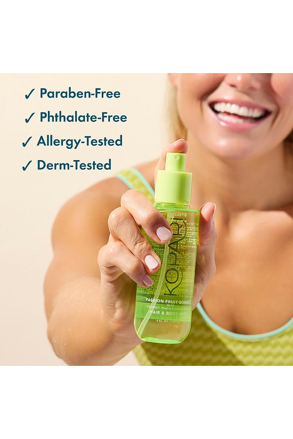 Passion Fruit Sorbet Hair &amp; Body Mist