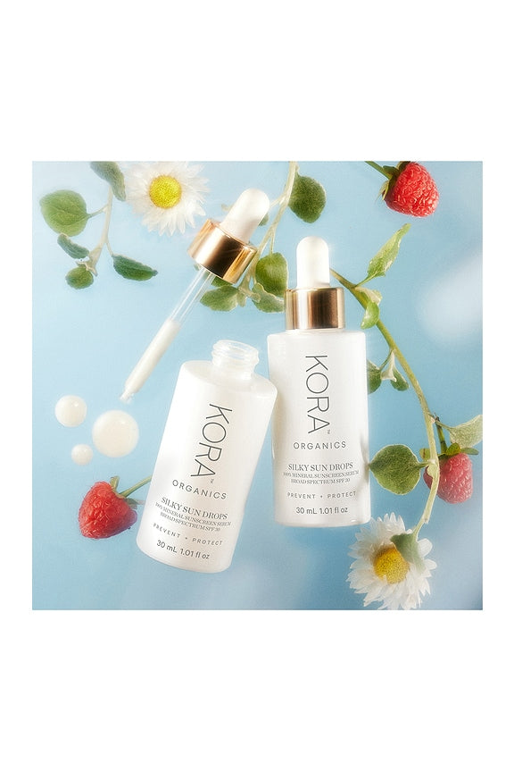 Silky Sun Drops 100% Mineral Sunscreen Serum SPF 30